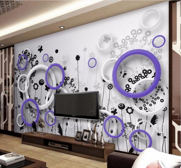

wallpapers cjsir custom po wallpaper mural wall sticker modern simple 3d tv living room papel de parede home deocr