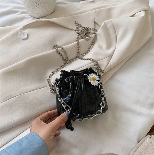 

2020 fashion niche textured stone mini bucket bag shoulder crossbody bag ph-cfy2006012