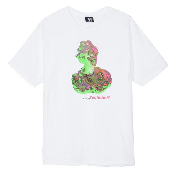 

Hot Technique Men Desiger T-shirt Women Couple Summer Fashion Casual Street Mens T-shirt S-XL YP06