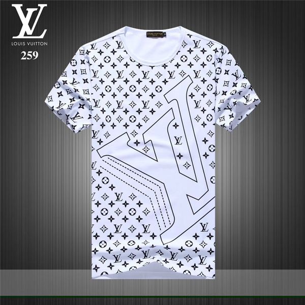

2019 casual t shirt men streetwear luxury designer t shirts for mens tee shirts letter embroidery men short sleeved tshirts 3xl, Black