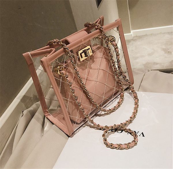

designer luxury handbag shoulder bag casual tote transparent shopping bag ph-cfy20051837