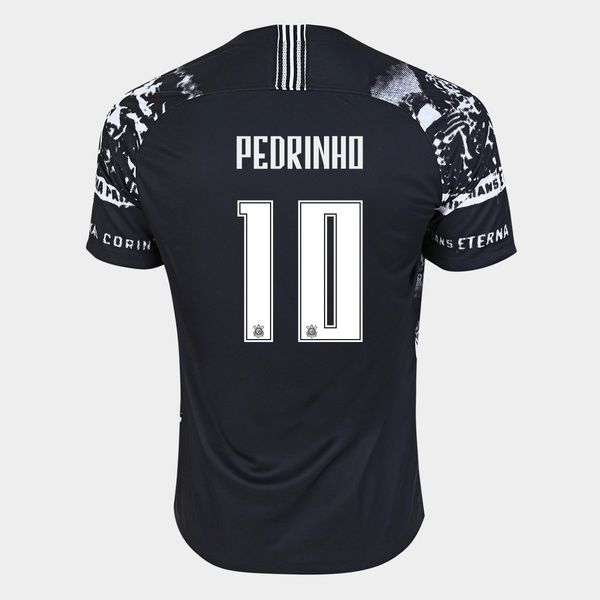 

corinthians 2019/20 soccer jerseys luan pedrinho futbol camisas football camisetas shirts kits maillot maglia, Black;yellow