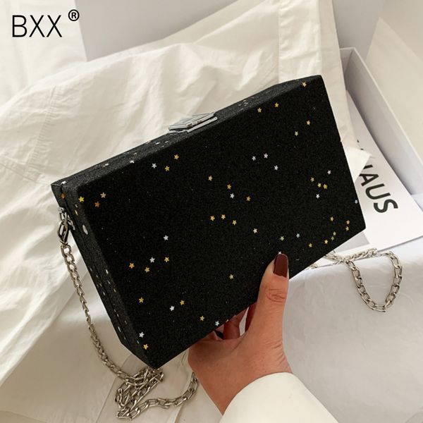 

bxx] блестки плечо crossbody сумка для женщин 2020 весна просто стиль женщины путешествия сеть box bag летние сумки hm125