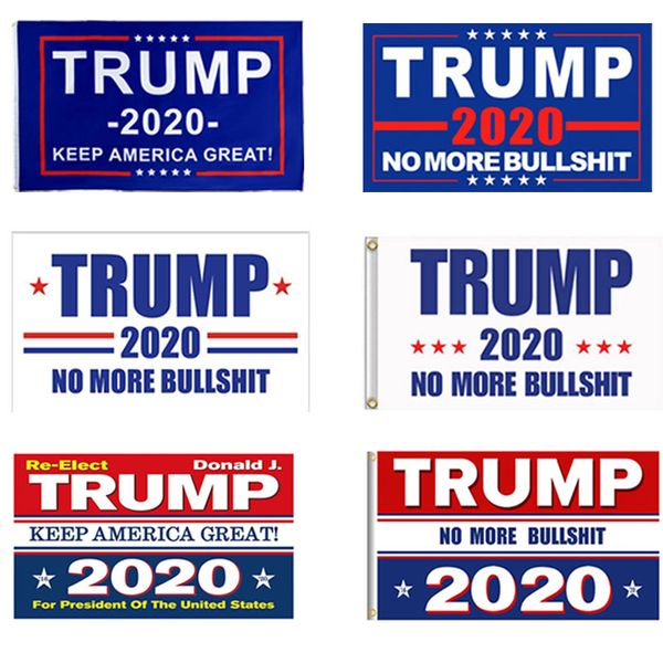 

90*150cm(3*5ft) 2020 trump flags american president donald trump flags keep america great banner garden flags