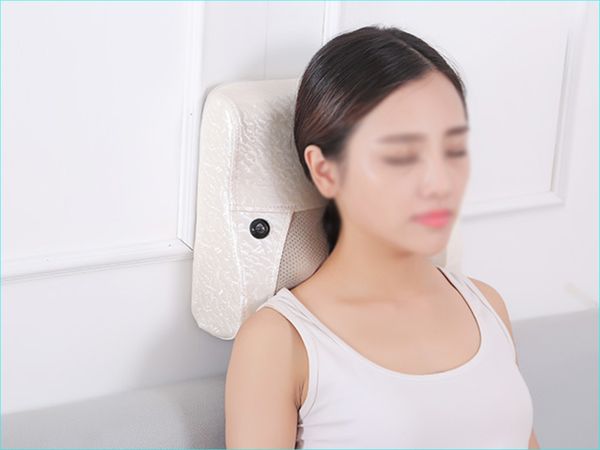 2019 Electric Massage Pillow Neck Massager Cushion Relax