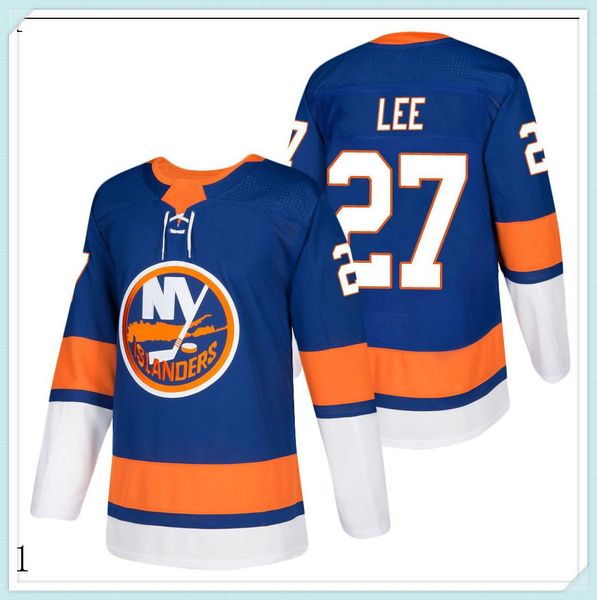 

2019 2020 Hockey Jerseys Quick Dry BLUE red Embroidery Logos Free Shipping Cheap wholesale Men Size Jersey01