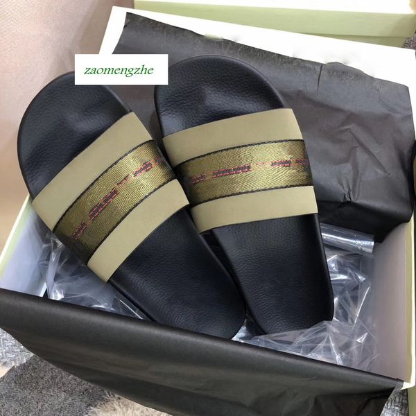 

summer fashion off casual shoes indoor beach slippers white printing sweethearts shoes with box, Black