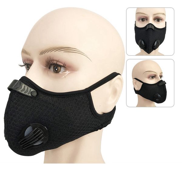 Велоспорт маска 5 цветов РМ2,5 фильтр пыле-маска Активированный уголь с фильтром против загрязнения велосипедов Face Mask OOA7790