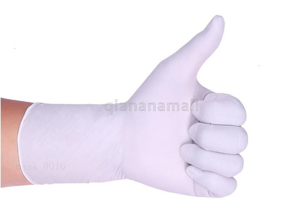 

stretch disposable nitrile protective gloves for home cleaning food garden gloves for 100pcs left and right hand dlh291