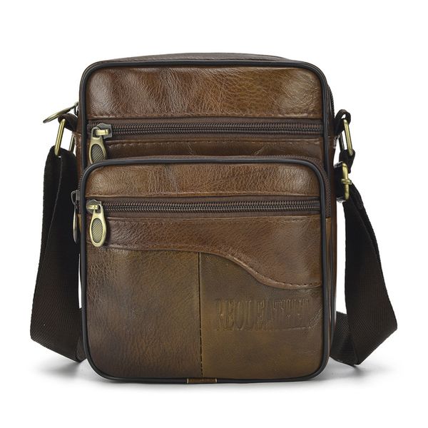 

men crossbody bag pure leather men's bag shoulder casual men's fashion small
