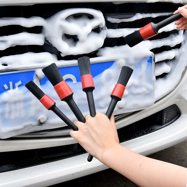 

car cleaning brush products tools set auto wheel detailing wash clean gap dashboard dust washing cleaner accessories interio