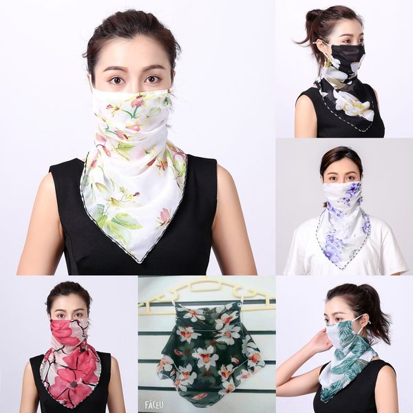

fb3ds outdoor sport neck face bicycle bandana scarf bandanas shield skull mask headband fishing headwear ring scarf bicycle balaclava, Black