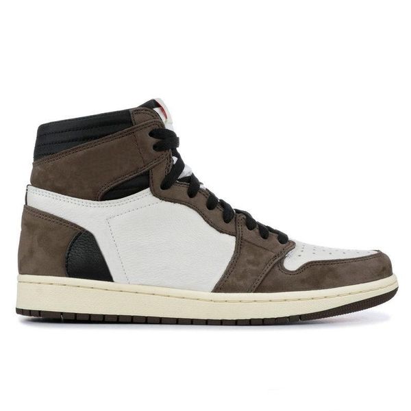 

2019 with box 1 high og travis scotts x cactus jack suede dark mocha ts sp 3m basketball shoes men women 1s sneakers