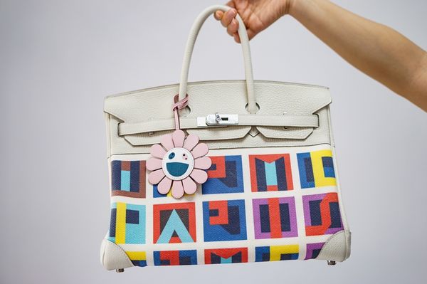 

whosale fully handmade 35cm graffiti design briikin handbag wax thread, fast delivery, have many other designs on web,contact me for details