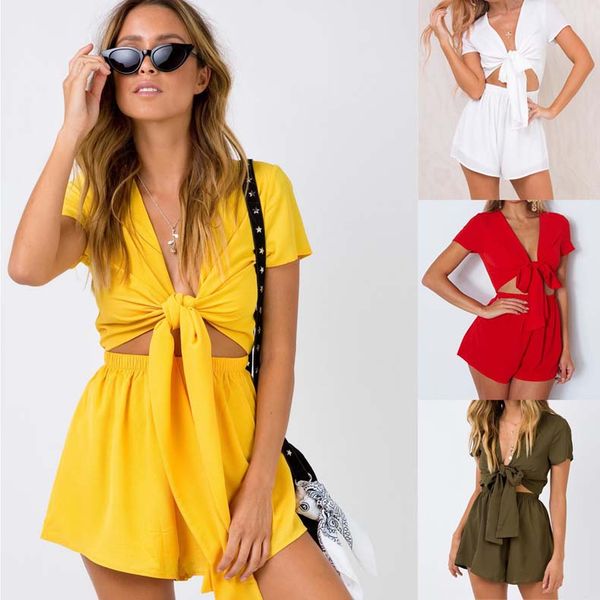 

ins designer women dresses new wrapped chest print dresses seaside holiday dress summer short-sleeve umbilical jumpsuit, Black;gray