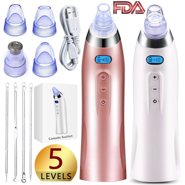 

upgrade blackhead acne removal vacuum black head remover dermabrasion face skin cleaner facial nose pore pimple care extractor