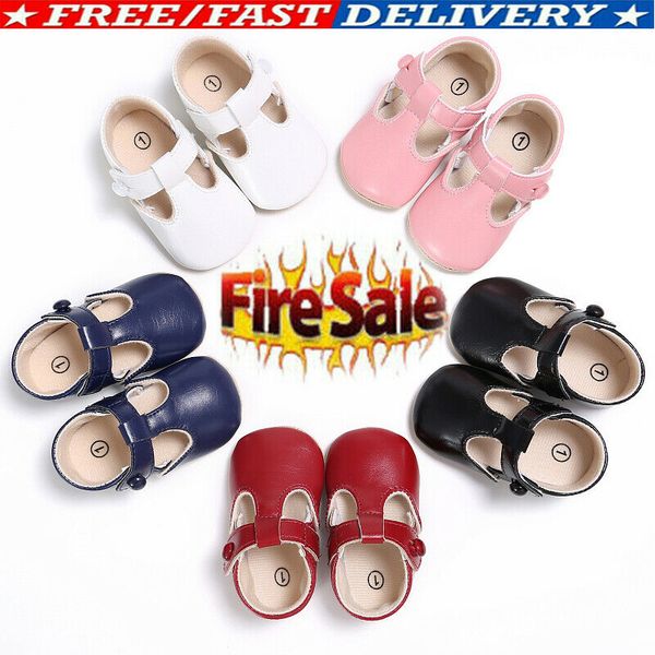 

0-18m baby girl противоскользящие pu шпаргалки лук кроссовки новорожденные обувь мягкая подошва prewalker