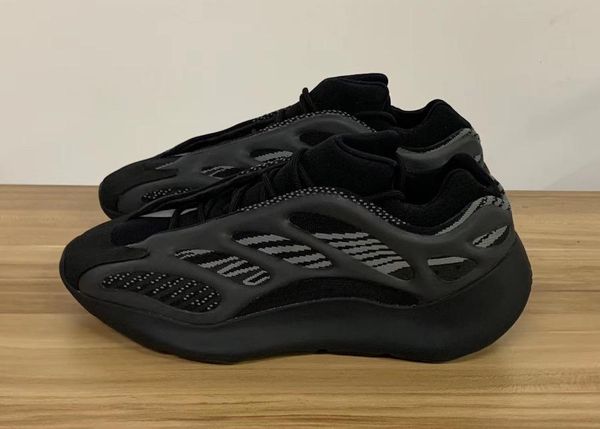 

высокая kanye west originals 700 v3 black azael кроссовки 3m reflective wave runner мужчины женщины спорт кроссовки с коробкой