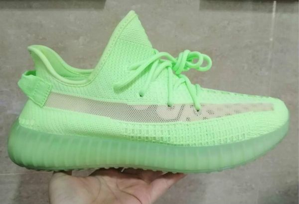 

designer shoes women casual trainers kanye west v2 butter sesame white for mens sport shoes running shoes for men sneakers, Black
