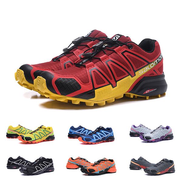 

2019 Новый Salomon Speed ​​Cross 4 CS IV Мужские Женщины Кроссовки Мода Спорт На Открытом Возд