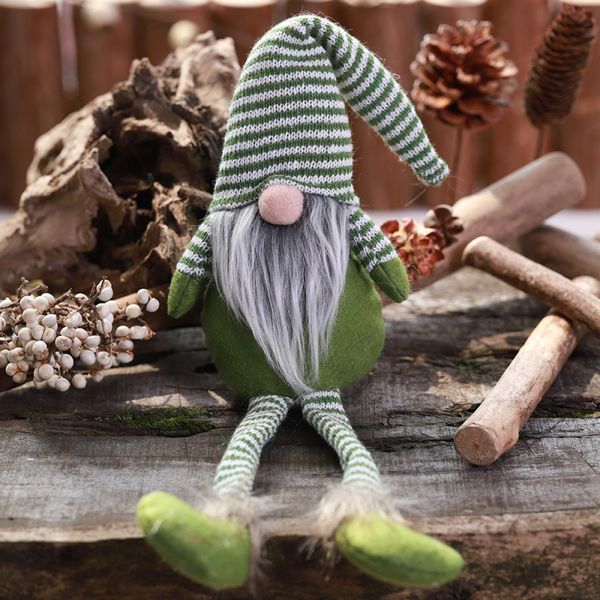 

christmas swedish santa gnome plush hug swedish elf doll birthday gift table white gray christmas decorations for home
