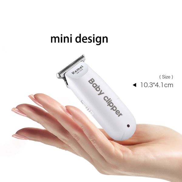 

new kemei electric usb baby hair trimmer mini portable hair clipper rechargeable household shaver cuchillo de barba cortapelos