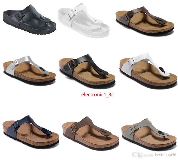 

new style footwear designer shoe madrid men s woman flat sandals casual classics buckle summer beach slippers genuine leather slippers