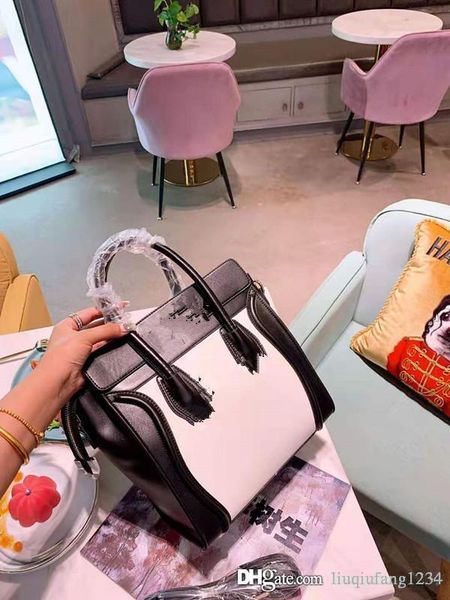 

the new ms single shoulder bag leather brief vogue, oblique ku high-capacity portable female handbags women fashion package