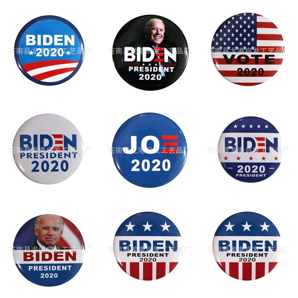 

2020 1pc empower fist emamel pin trendy lapel biden badge brooch jewelry clothing package decoration for bag coat 172 #594, Silver