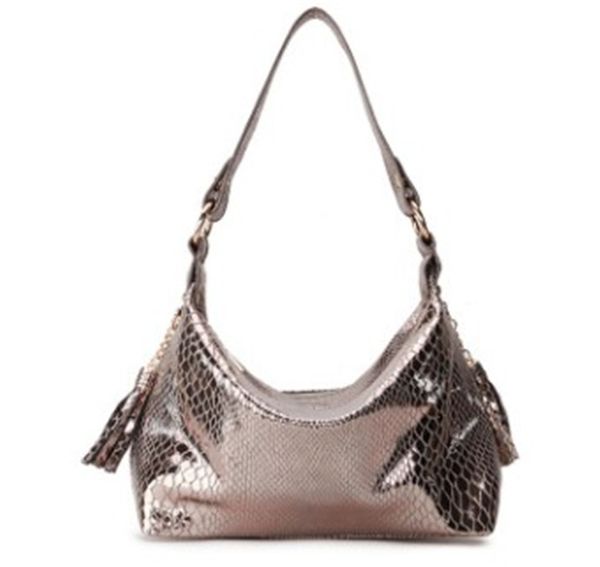 

2019 luxury designer womens bags new female bag snake pattern fashionable fringed handbag single shoulder bags new arrival hot
