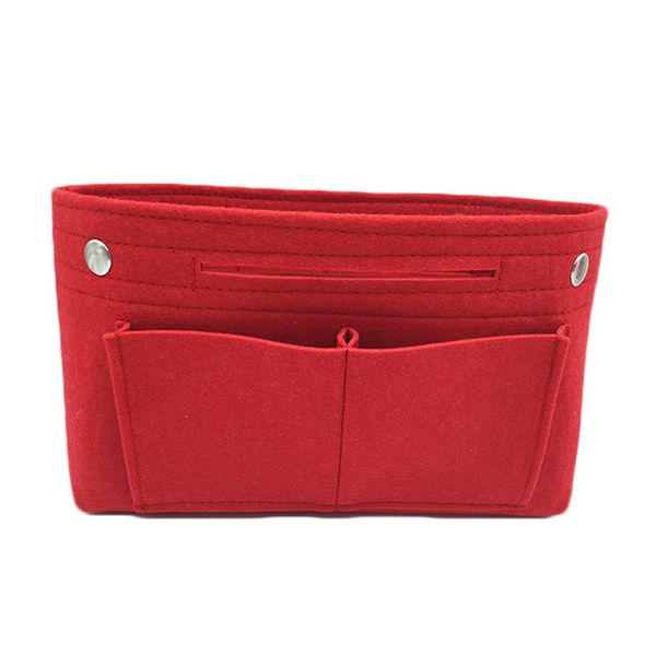 

felt bag cosmetic bag multi-function cosmetic storage insert felt fabric storage box
