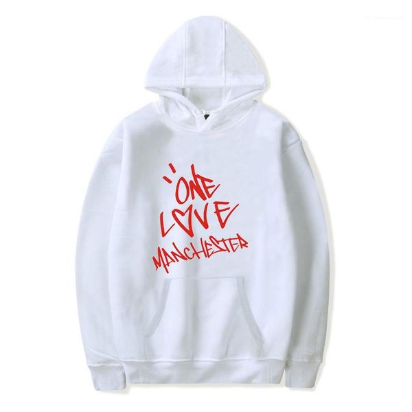 

teenager casual hooded pullovers sweatshirts ariana grande men hoodies women clothing, Black
