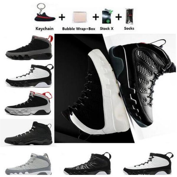 

9 ix 9s новые ботинки баскетбола мужчины jumpman 23 гонщик синий gym red unc разводили кроссовки релиз og space jam