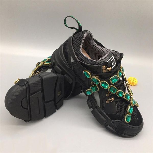 

2019 hottest ађениного flashtrek sneaker емн кѬиаллами лдми поведневной обђв а, Black
