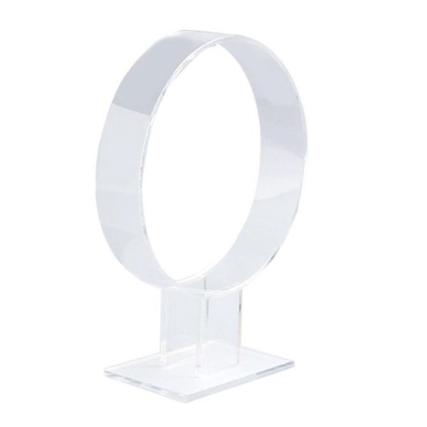 

acrylic headband holder hair band headgear display standard holder hair band storage rack transparent, Golden;white