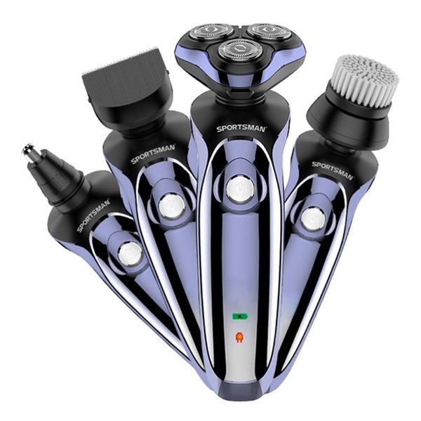 

4d digital display multifunction electric shaver wet and dry electric razor for men usb rechargeable waterproof beard machine