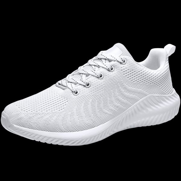 

men sport shoes -knit sneakers spring new running shoes men sports jogging walking sneakers plus size 46