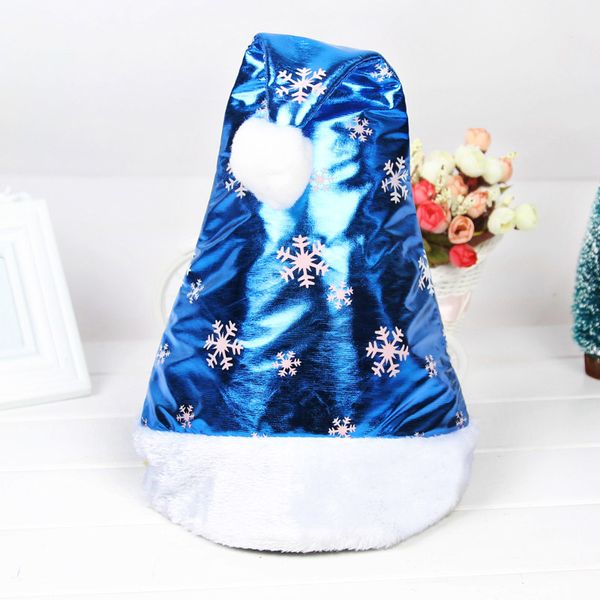 

glitter snowflake christmas hat santa claus hat christmas decoration props children wedding party supplies