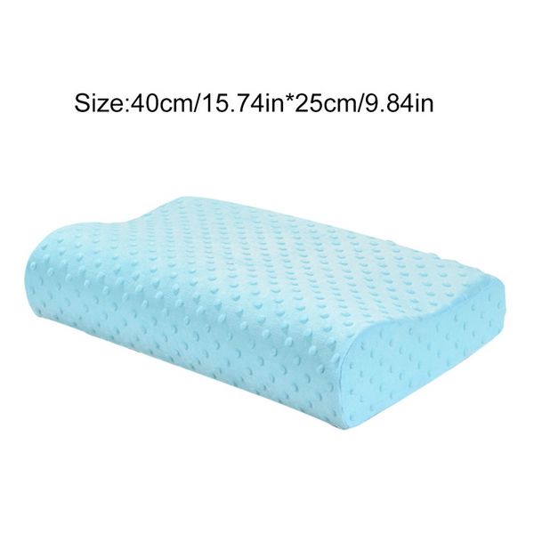 

hoomall memory foam pillow orthopedic latex neck fiber slow rebound soft massager for cervical health care