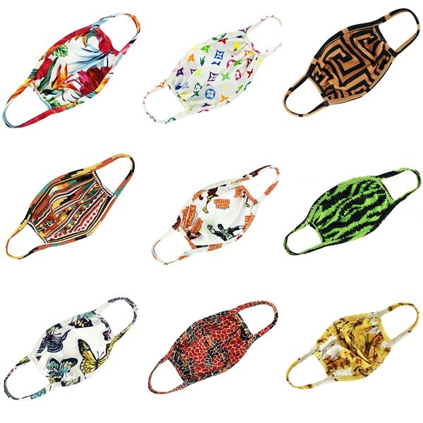 

wholesale face mask 3 layer earloops home comfortable mascherine maschera pm2.5 maske mouth dustproof masks designer printed fac #215, Black