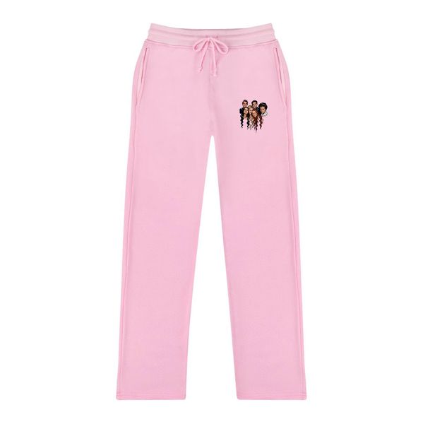 

pink riverdale comfortable suitable fashion harajuku pants women men autumn hip hop casual riverdale boys girls trousers, Black;white