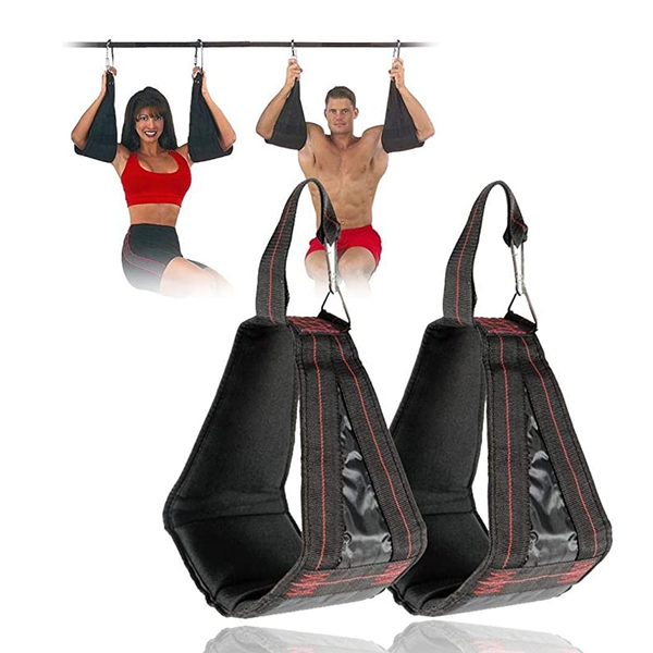 

fitness ab sling straps gym exercises abdominal heavy duty muscle training support hanging belt chin up sit up bar pull strap