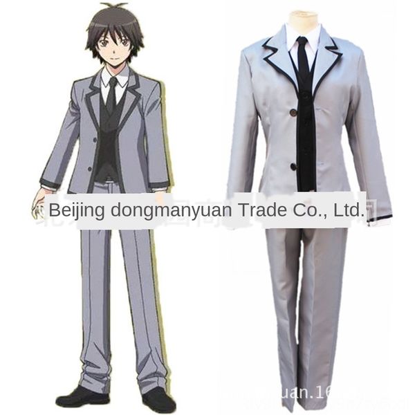 

japanese animation and assassination classroom jibei youma qianyelong's introduction cos clothing men's cosplay anime costumes cos, Black