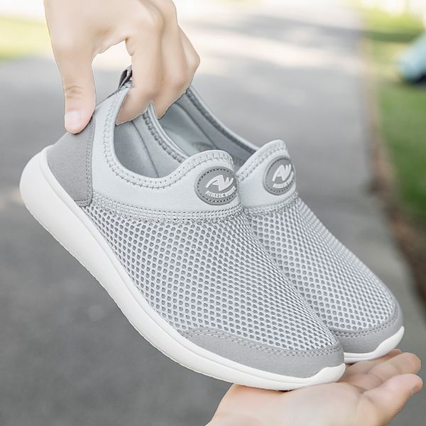 

summer mesh sneaker casual slip-on running shoes jogging men casual shoes women for female male lightweight