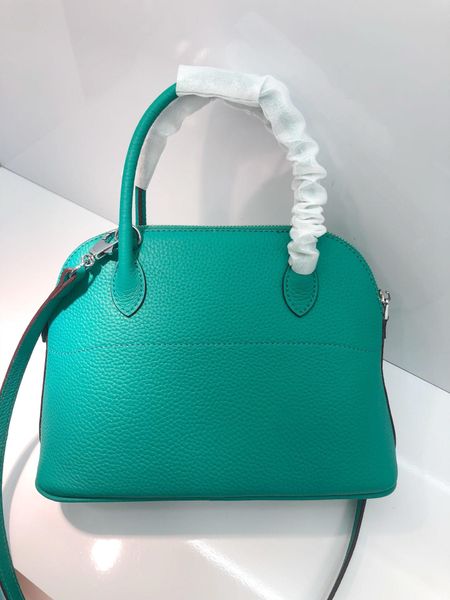 

bowling bags brand women totes bag shoulder bags genuine leather fashion lady handbag come scarf and horse toy