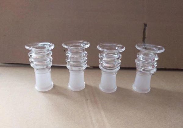 Três rodas bongs adaptador acessórios, vidro de água cachimbo Pipes Pipes coador de vidro Bongs Oil Burner água plataformas petrolíferas Fumo com D