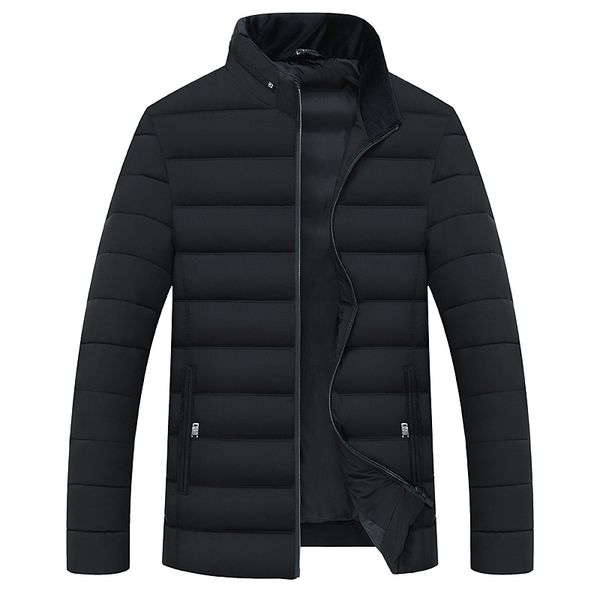 

mrmt 2019 brand new winter men's jacket cotton padded collar leisure overcoat for male jacket outer wear clothing garment, Black