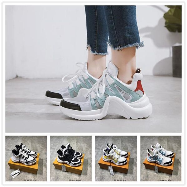 

2019 new ins gold medal designer paris luxury shoes fashion casual sports shoes womens black white outdoor triple s sneakers eur 35-39