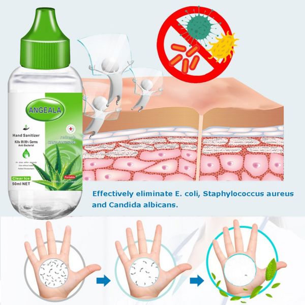 

portable hand sanihand sanitizer quick-drying children aloe moisturizing hand disposable gel antibacterial disinfection hot