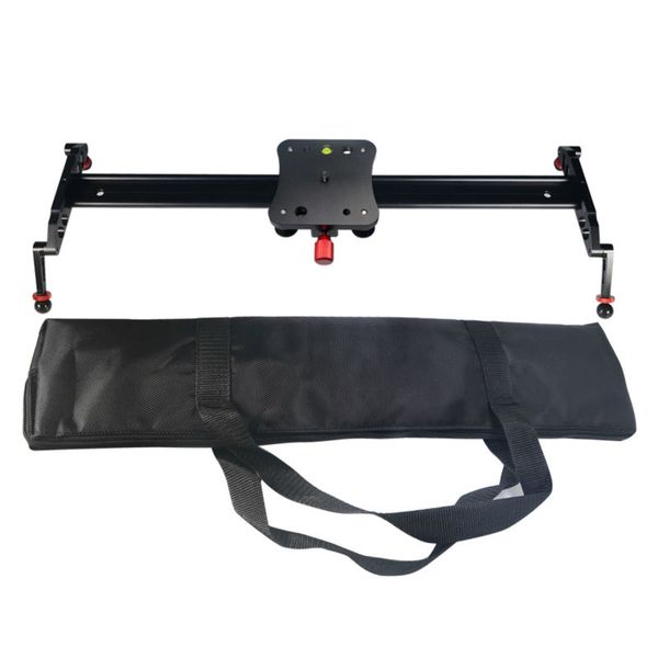 Freeshipping Mcoplus 24 '' / 60 cm Kamera Video Izleme Dolly Slider Sabitleyici Sistemi DSLR DV Kameralar Kamera için Fotoğraf Max yük 8 kg